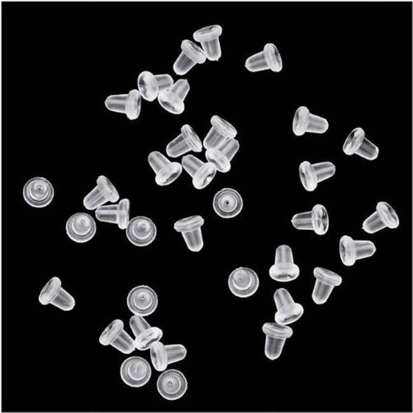 144 Piece Earring Safety Backs For Fish Hook Earrings